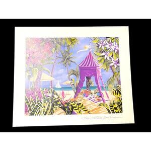1999 Sherri Hatchett Bohlmann Fantasy Island Seriolithograph & COA Numbered